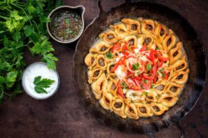 Afghanische Brennnessel-Mantu