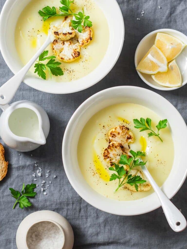 Bärlauch-Sellerie-Cremesuppe