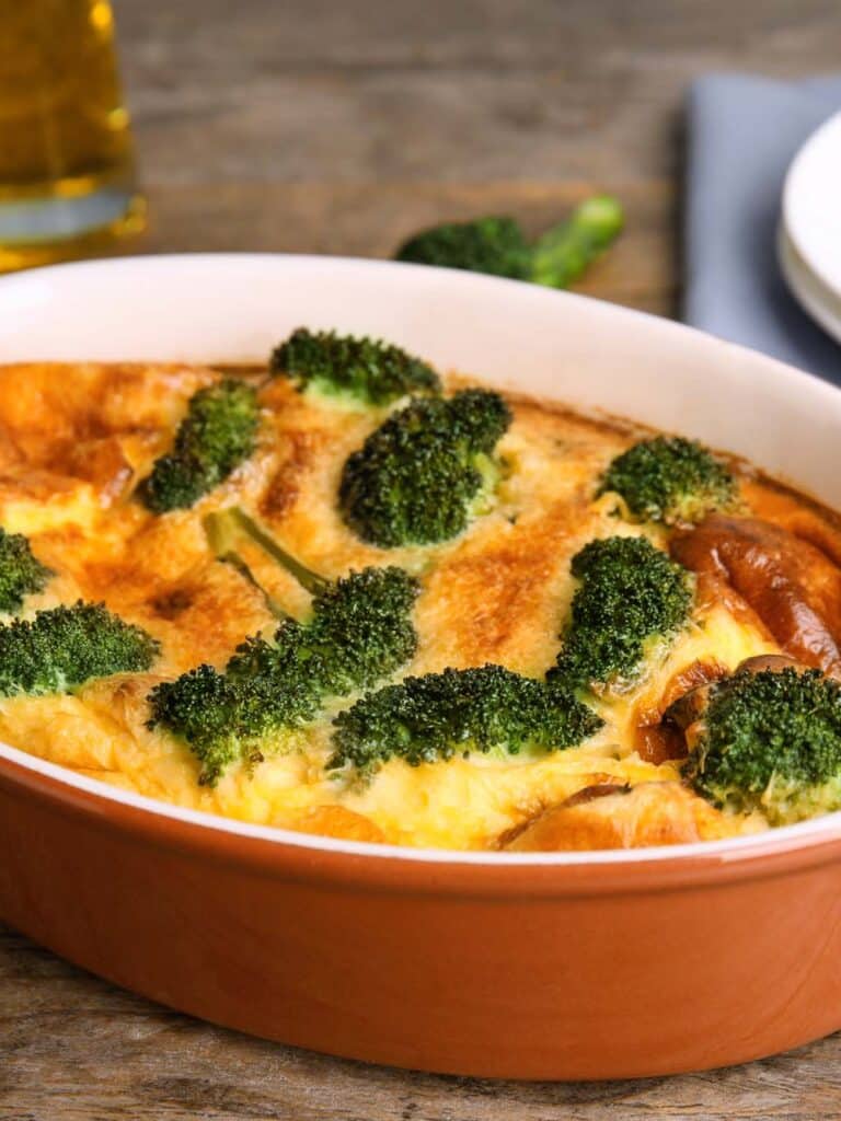 Bärwurz-Brokkoli-Gratin