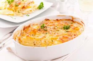 Giersch-Kartoffelgratin
