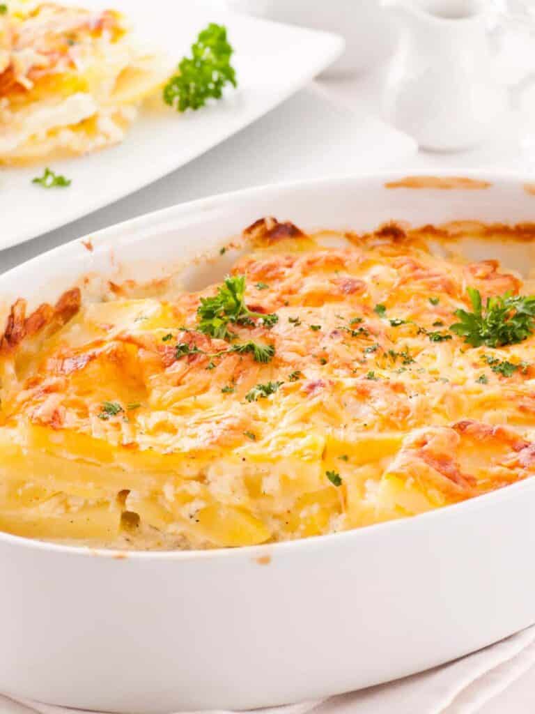 Giersch-Kartoffelgratin