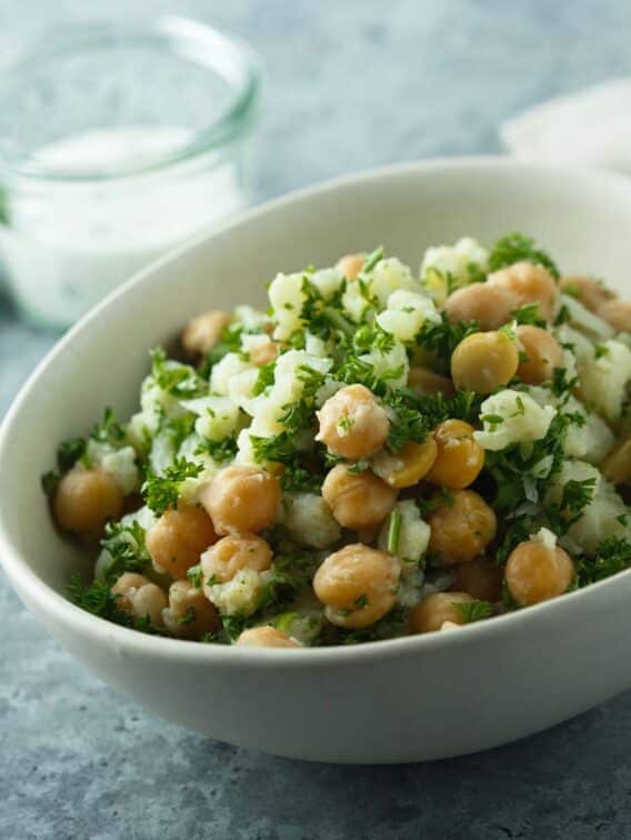 Giersch-Kichererbsen-Salat | Waldmahl.de